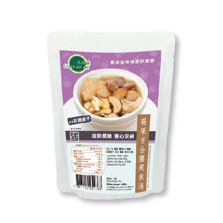 點點綠蘋果百合腰果素湯 350g