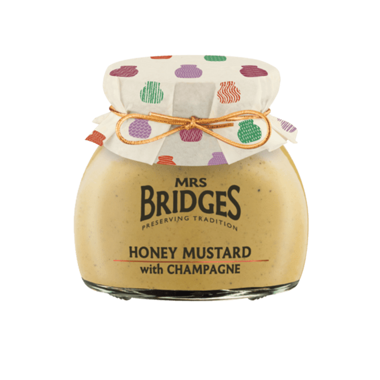 英國Mrs Bridges 香檳蜂蜜芥末醬 200g