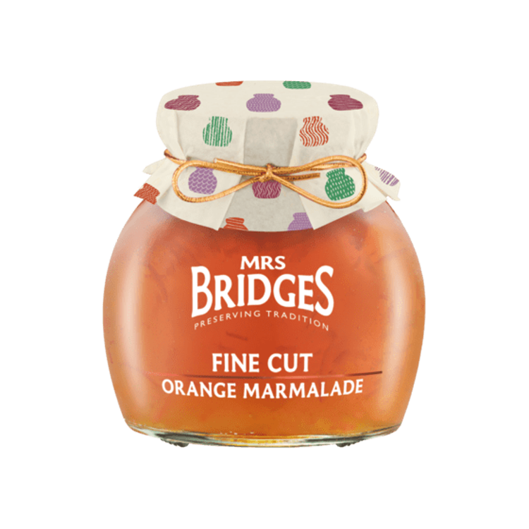 英國Mrs Bridges 橙絲果醬 340g