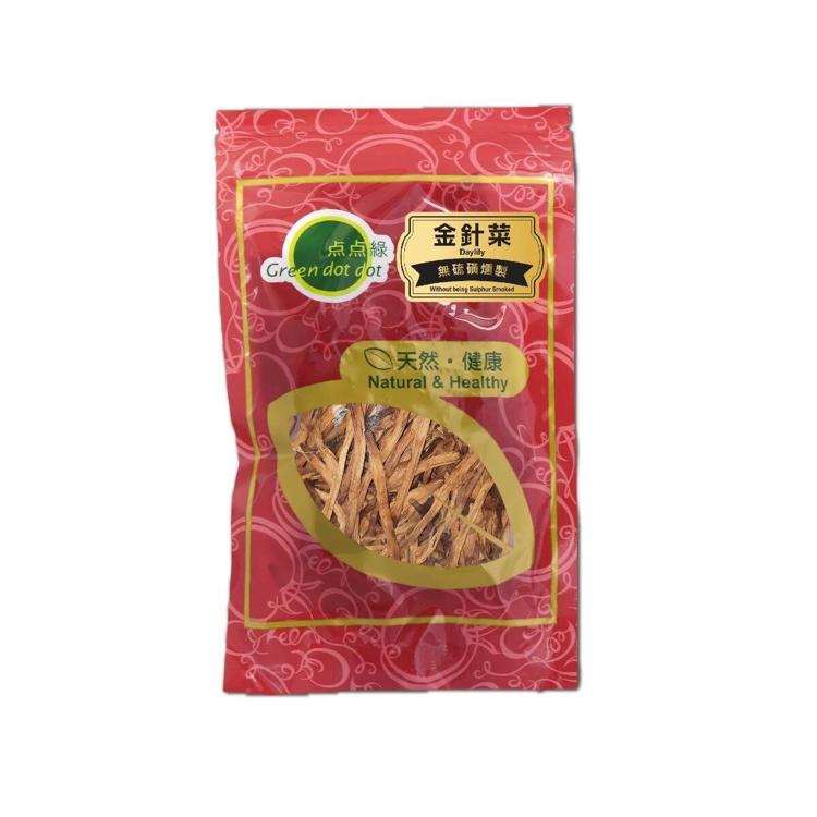 點點綠金針菜(無硫磺煙燻)  120g
