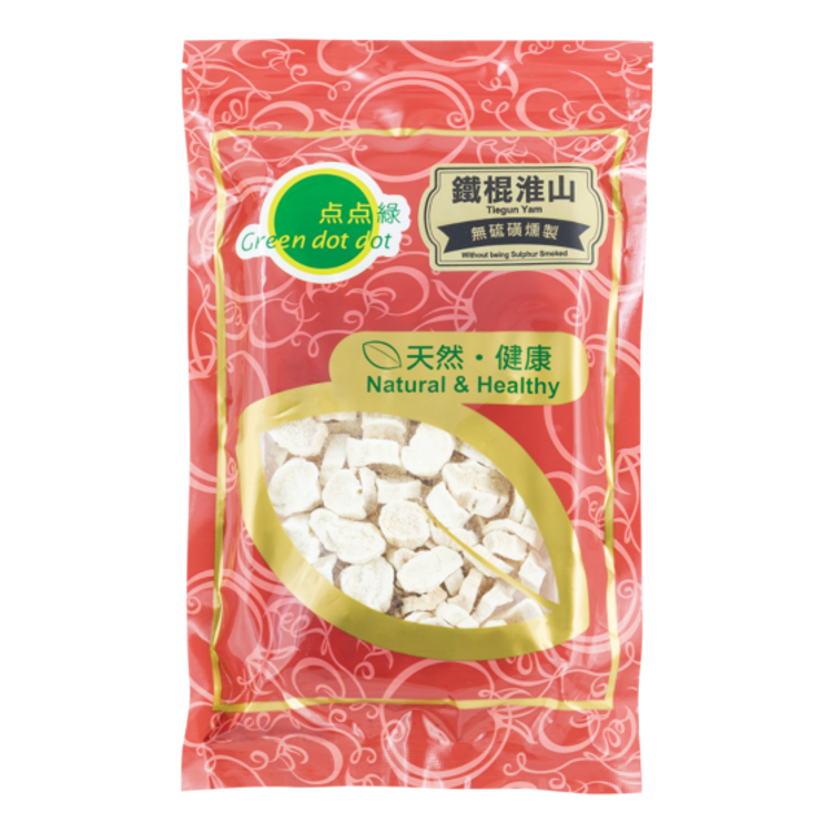 點點綠鐵棍淮山(無硫磺煙燻) 150g