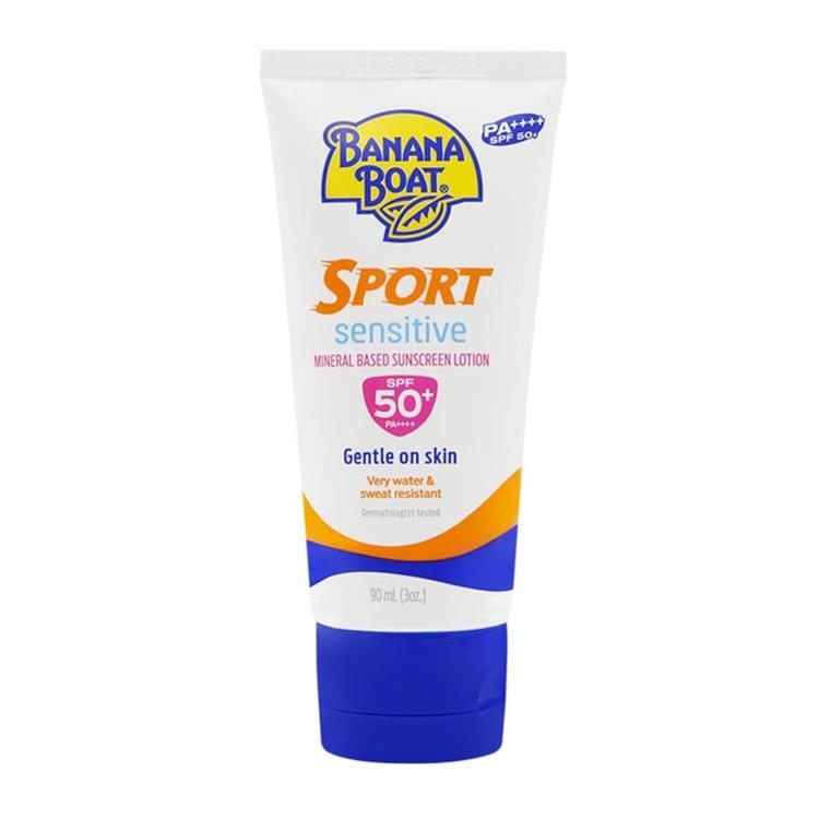 香蕉船運動型敏感肌物理防曬乳SPF50 PA++++ 90ml