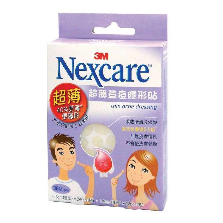 3M Nexcare 超薄荳痘隱形貼36片(TA036)