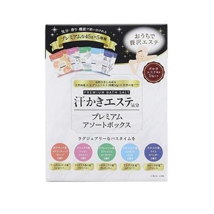 美善汗蒸全身特級礦物浴鹽 45克 x 5包 