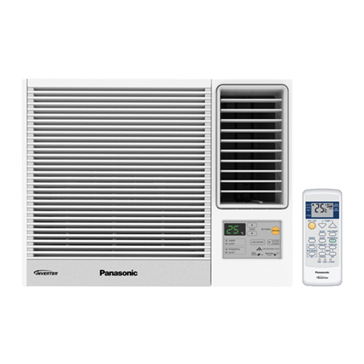 Inverter LITE - 變頻式淨冷窗口機 (3/4 匹(附無線遙控型號))   346高 x 450闊 x 640深   適用約70平方呎 (15A)