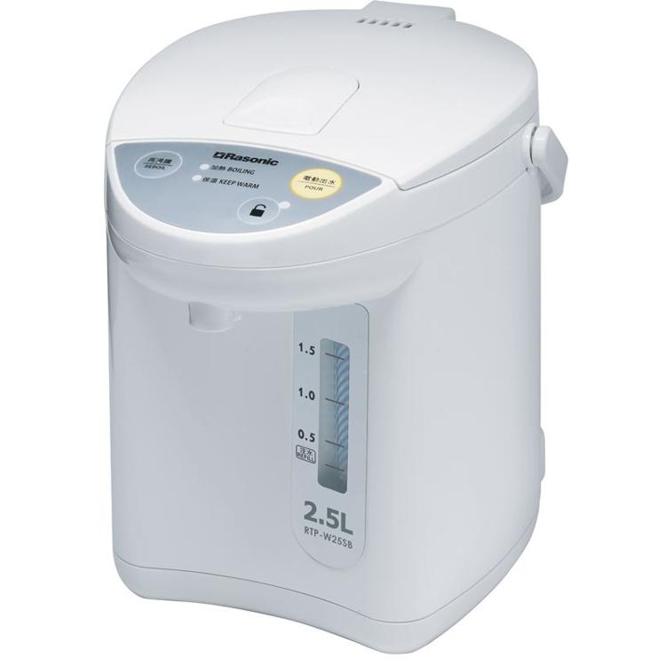 電動或碰杯出水電熱水瓶(2.5公升)   白色