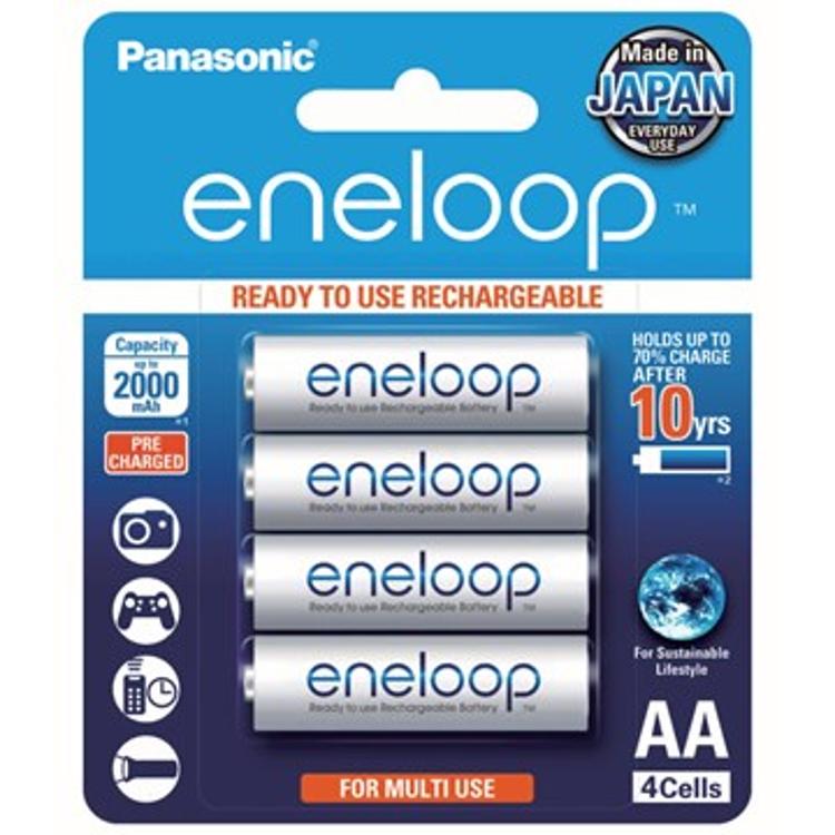 eneloop 充電池 (AA) (4粒)