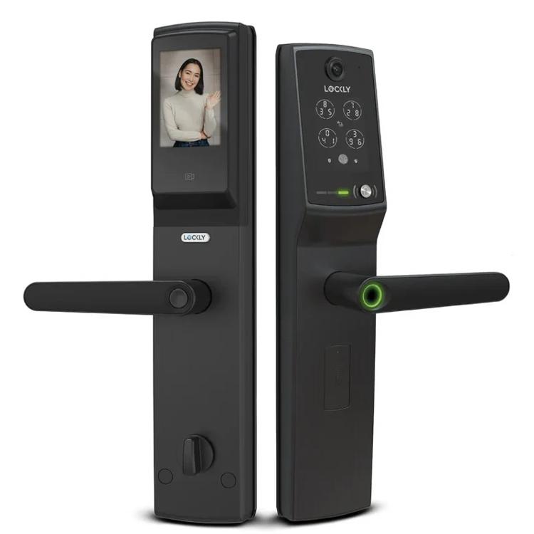 Secure Vision Lux+ 智能視像門鎖   太空灰